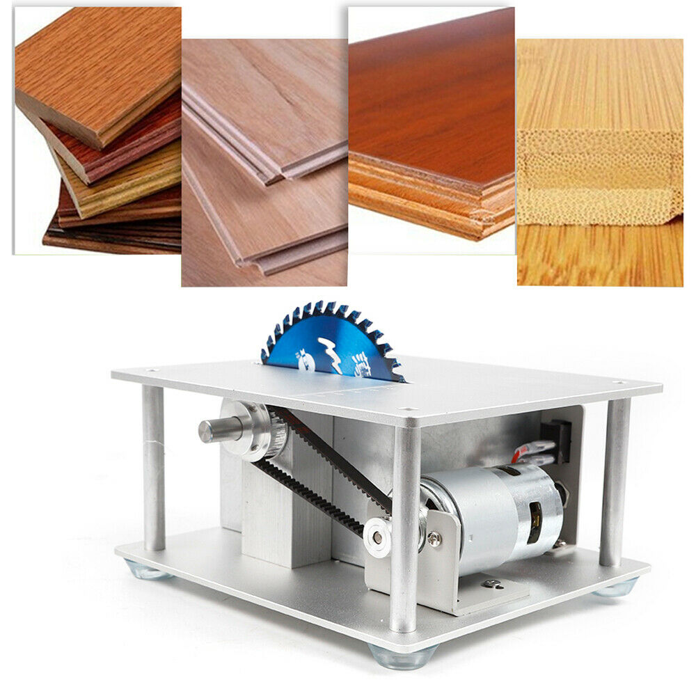 High Precision Mini Bench Table Saw Blade Woodworking Sawing Cutting Machine USA