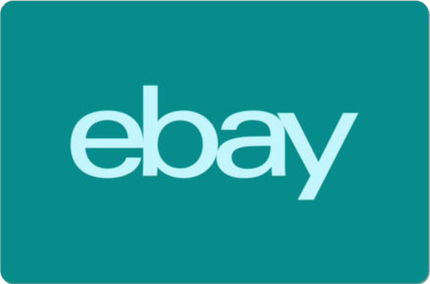 eBay Digital Gift Card - Teal, One Card So Many Options  - Email Delivery