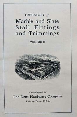 ARCHITECTURE CATALOG DENT HARDWARE Fullerton PA RESTROOM STALL FITTING TRIMMING