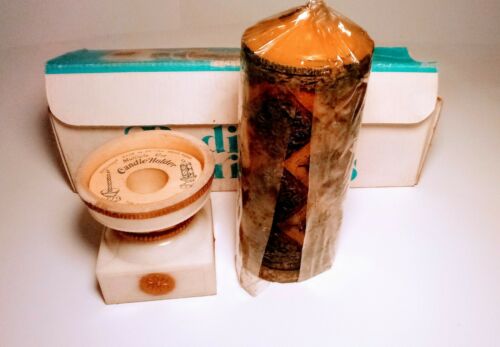 Vintage Mid-Century Candle 