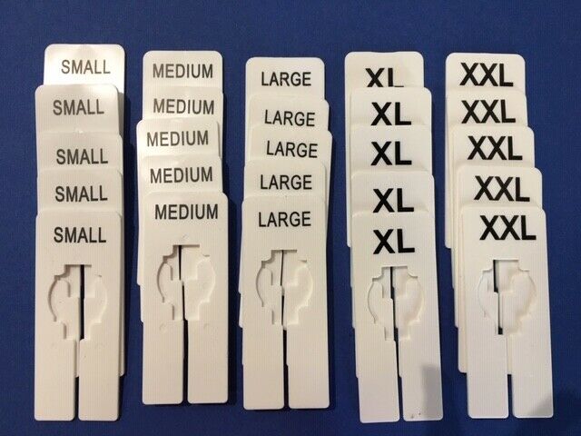 CLOTHING SIZE DIVIDERS 