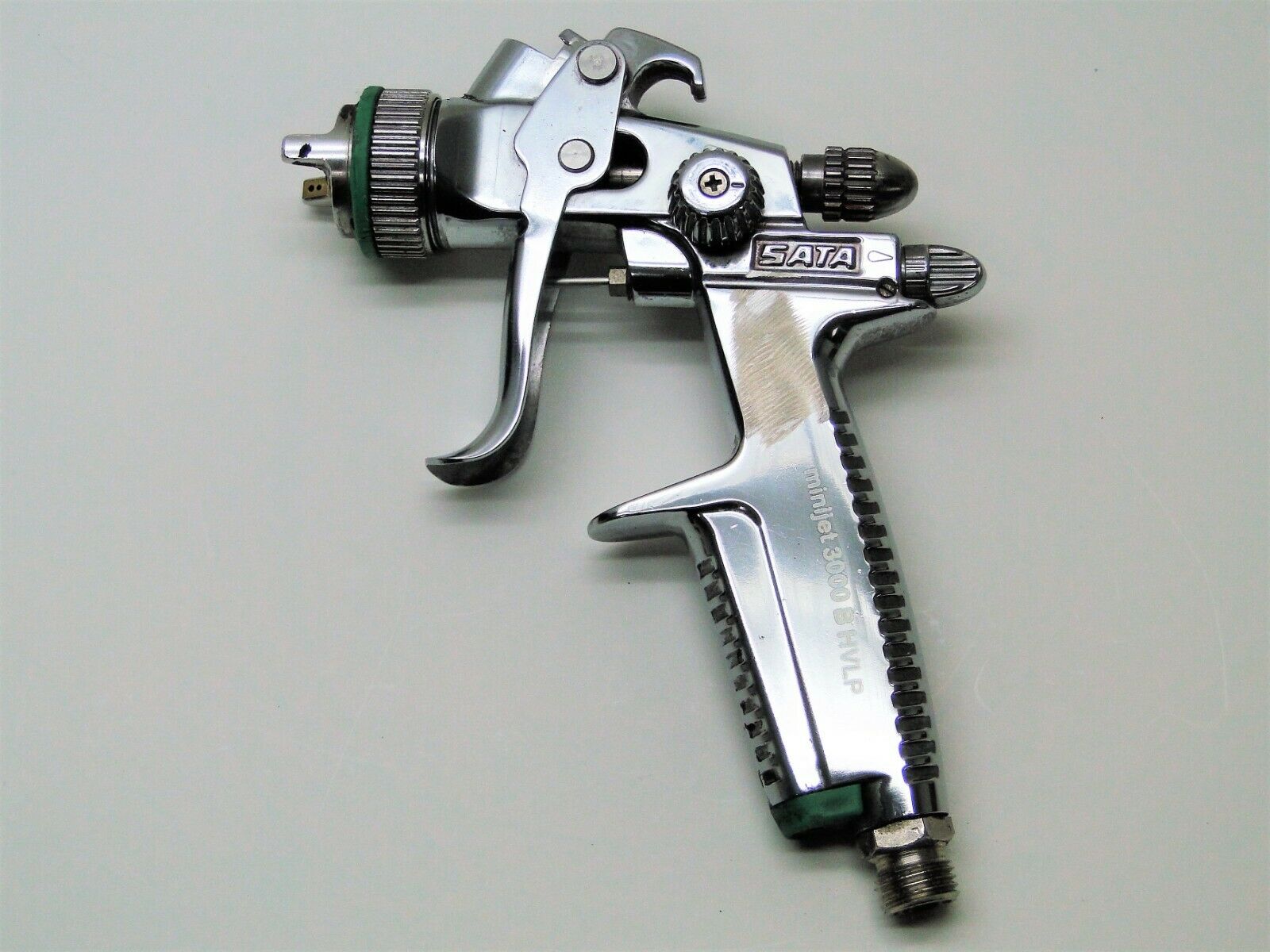 SATA Minijet 3000 B HVLP Paint Spray Gun with 1.0 SR Cap and 1.0mm Tip