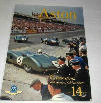 2012 #14 ASTON MARTIN MAGAZINE CELEBRATING 100 YEARS OF MARQUE SCARCE ISSUE
