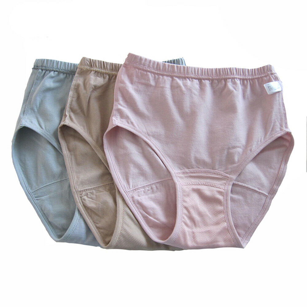 3-Pack Wome’s Incontinence Underwear  Reusable Washable  Washable Urinary  Brief