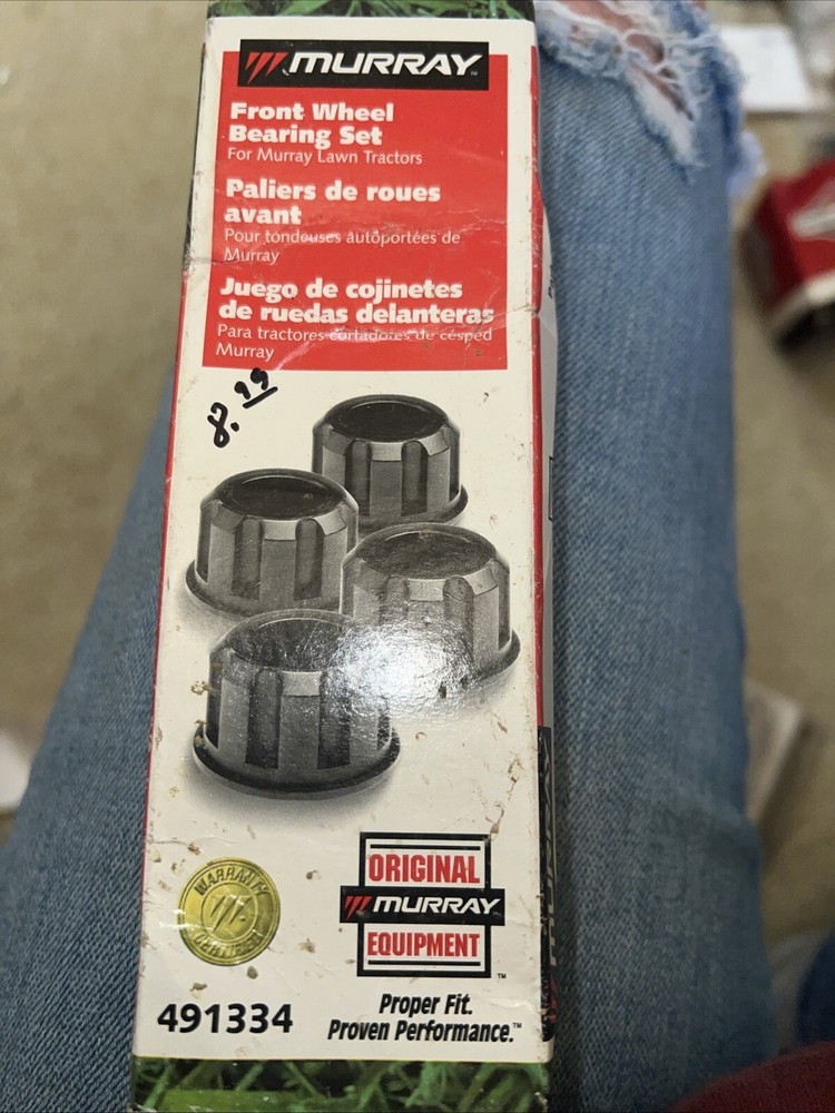 Murray Lawnmower Bearing WHEEL SET 491334MA MU-491334MA
