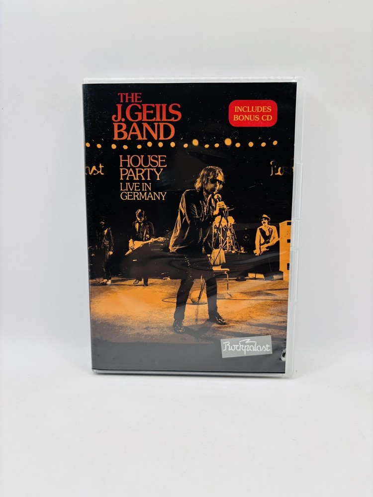 J.Geils Band | House Party | Germany Live | DVD | Discs Like New | Sent Tracked