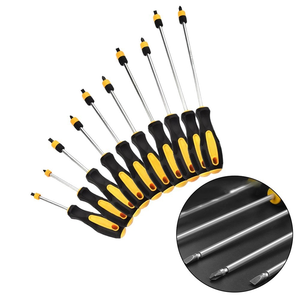 High Hardness Alloy Steel Magnetic Screwdriver with Comfort Grip Handle