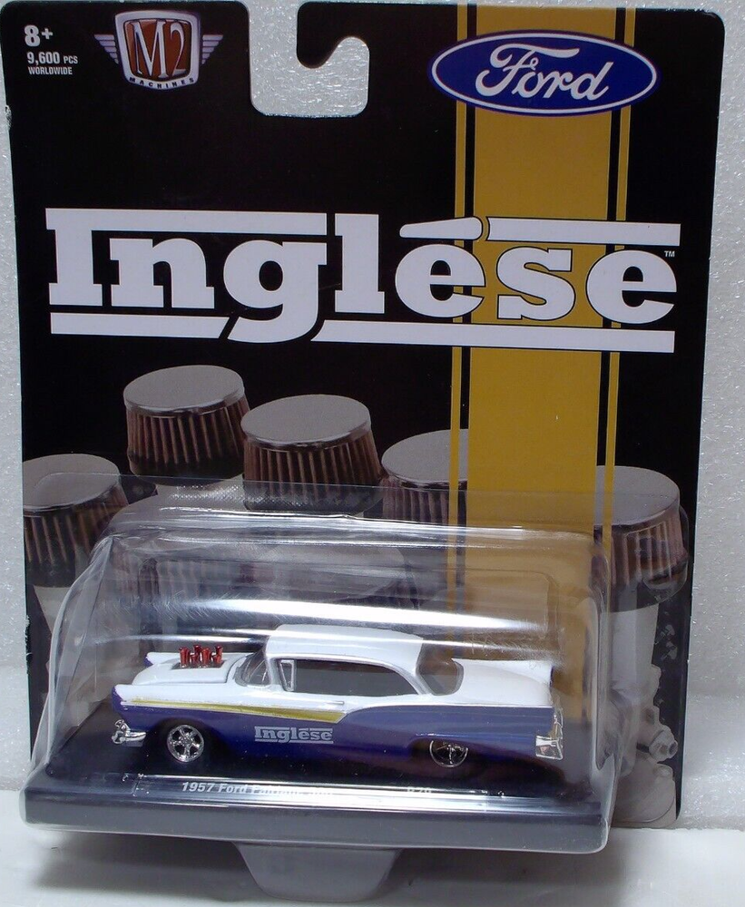 M2 Machines Inglese 1957 Ford Fairlane 500 1:64 Diecast