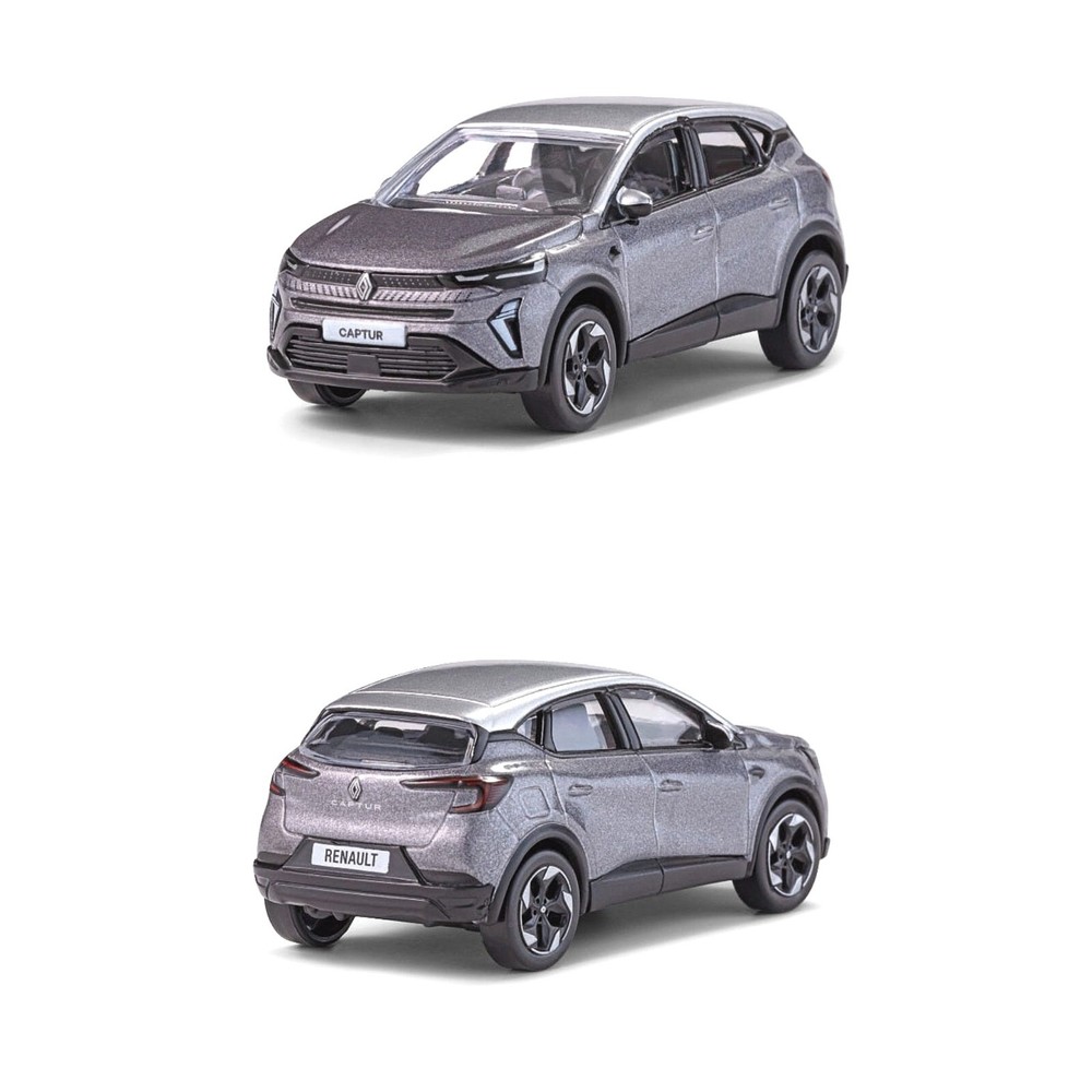 Renault Captur 2 Silver 2024 Norev 1/64 Miniature Car Model