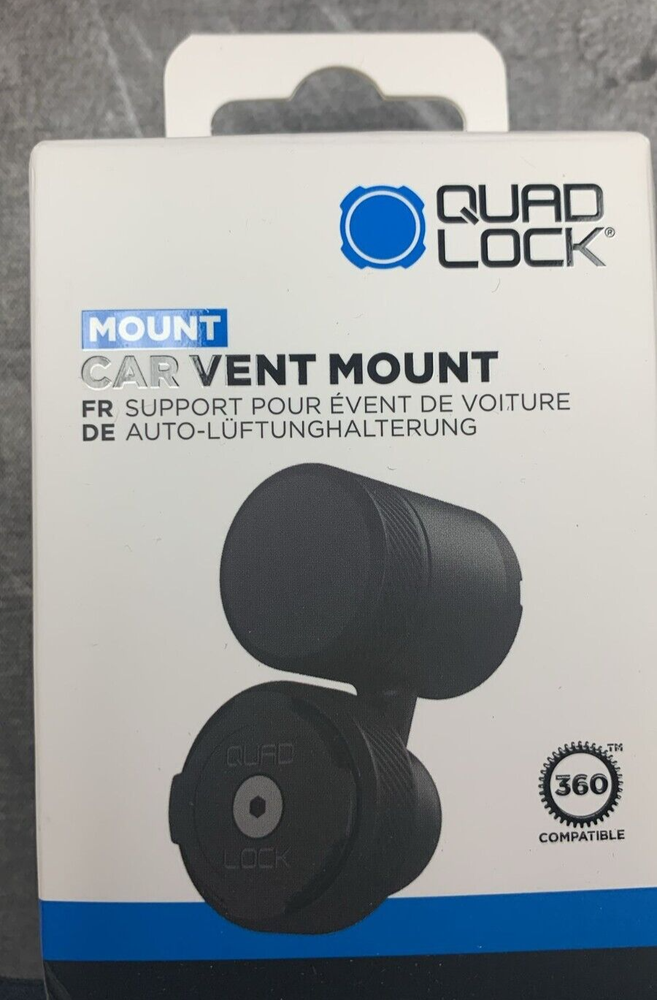 QUAD LOCK MOUNT CAR VENT MOUNT QLM-VNT 9348943025836