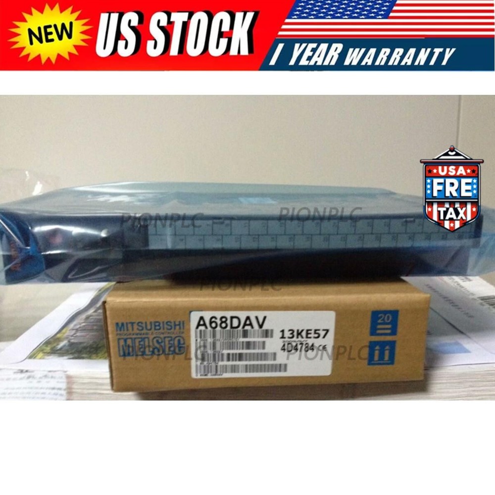 1PC New Mitsubishi A68DAV PLC Analog Output Unit MELSEC Fast Shipping