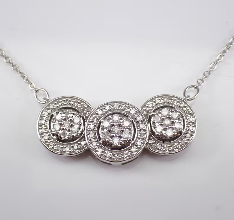2.50Ct Round Cut Simulated Diamond Gorgeous Halo Pendant 14K White Gold Plated