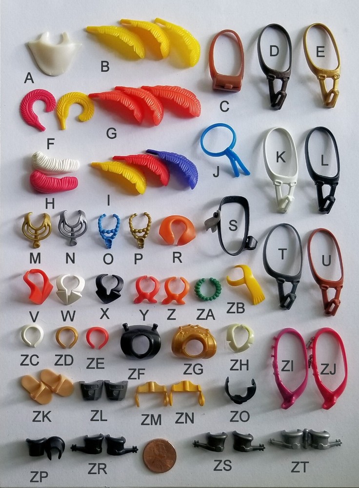 PLAYMOBIL Clothes: Accessories/Pick & Choose $0.99 Each/Combined Shipping Availa