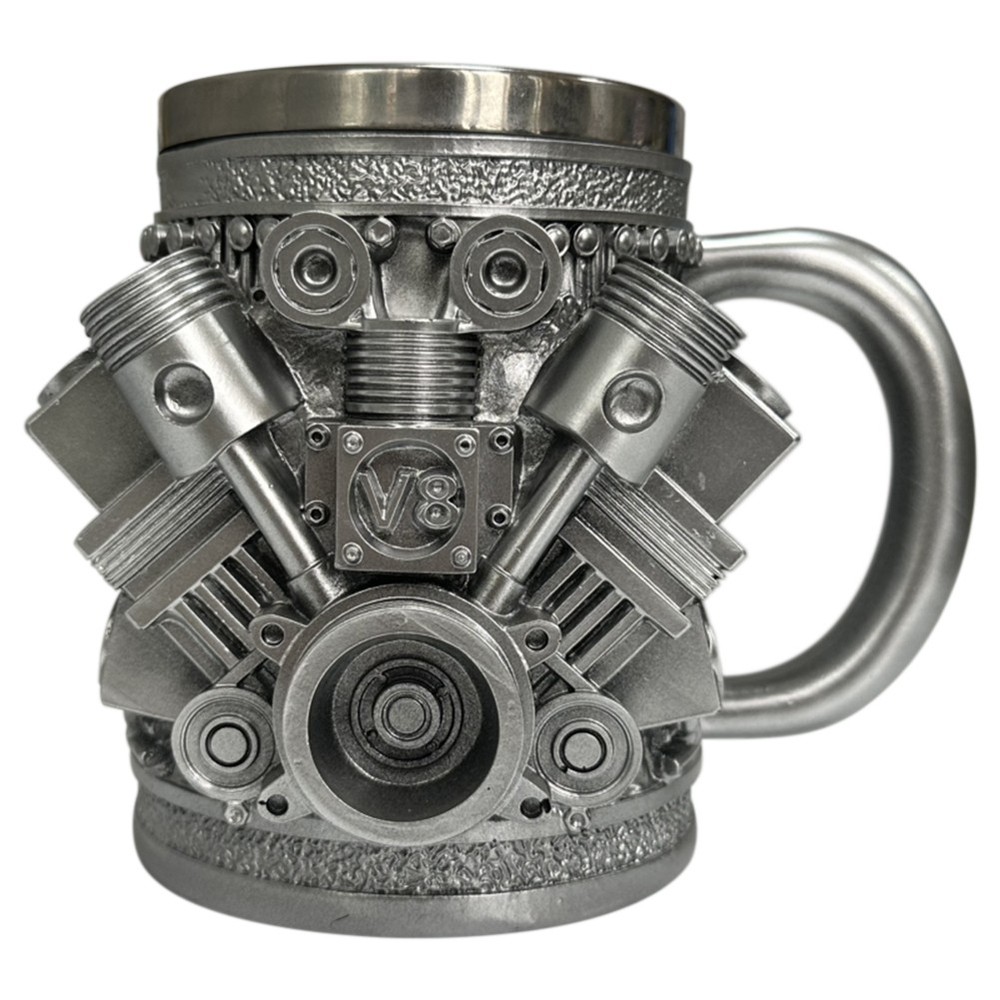 Stainless Steel Car Engine Mug Ceramic Coffee Cup 1877