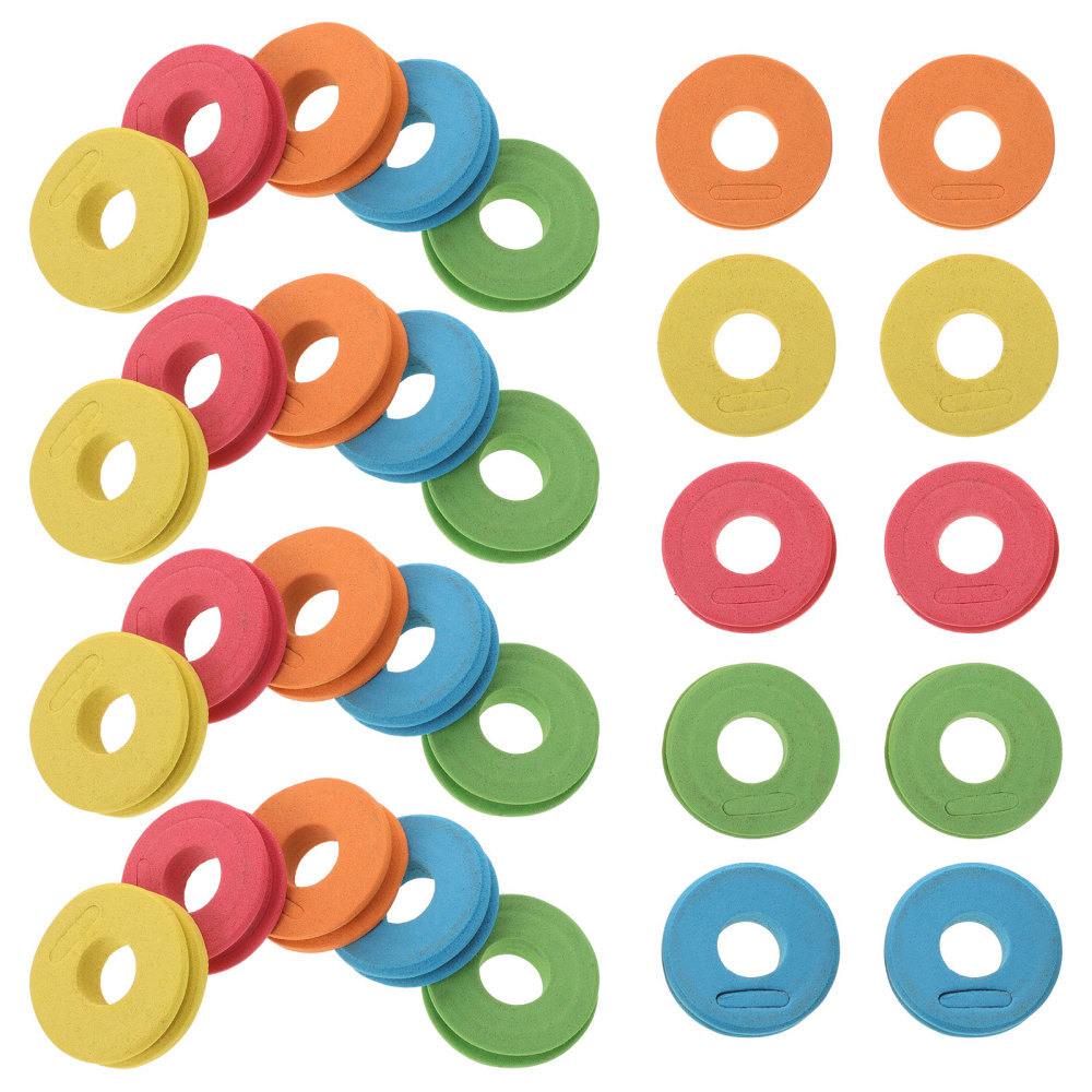 100 Pcs Fishing Leader Storage Sponge Reel Spools Line Reels