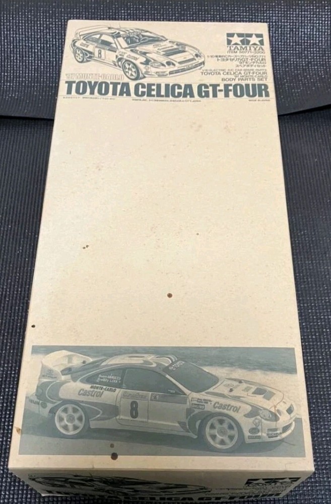 Tamiya 1/10 RC Toyota Celica GT-FOUR '97 Monte Carlo Spare Body Vintage item