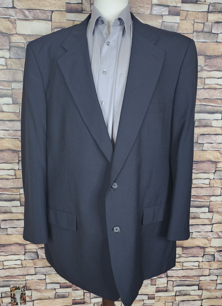 CM Gold Jacket Blazer Mens 56L Dark Charcoal Single Vented
