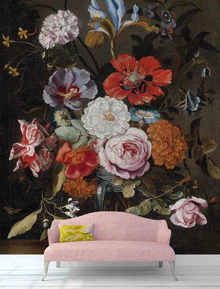 3D Flowers Still Life Oil Painting Wall Murals Wallpaper Murals Wall Sticker 9