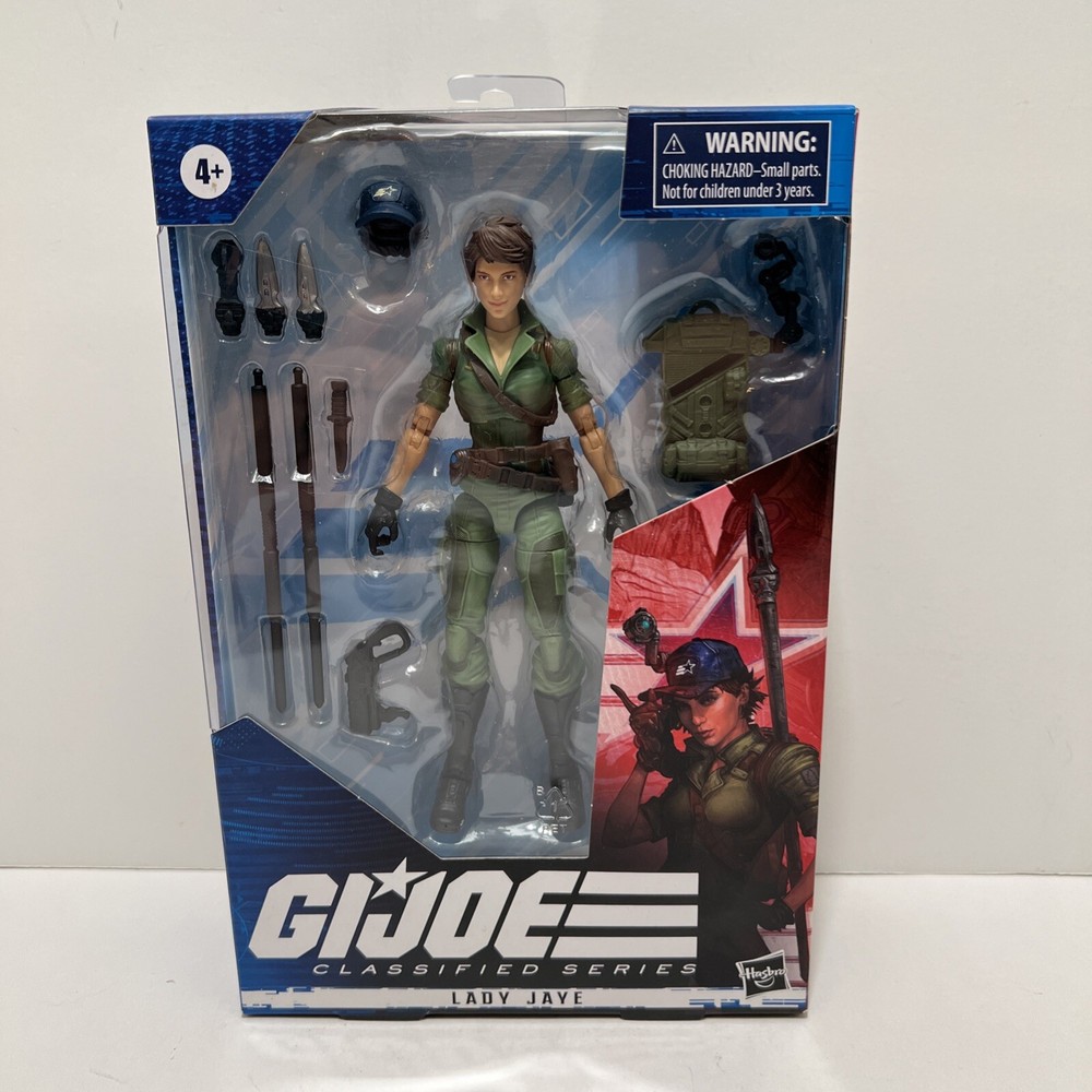 Hasbro G.I. Joe Classified Series Lady Jaye 6 inch Action Figure - F0965