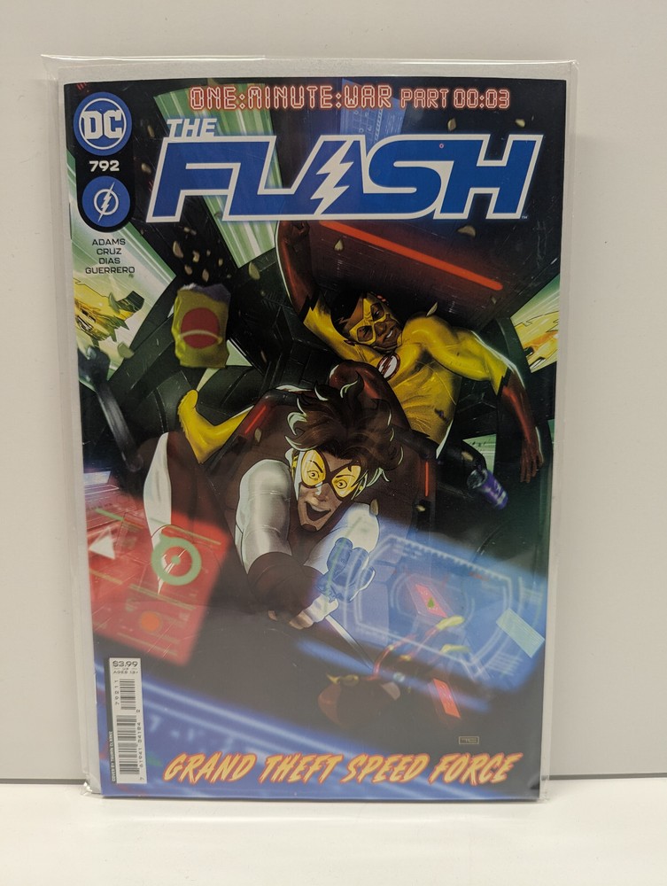 The Flash 792 One-Minute War by Jeremy Adams Wally West NM DC Comics 2023