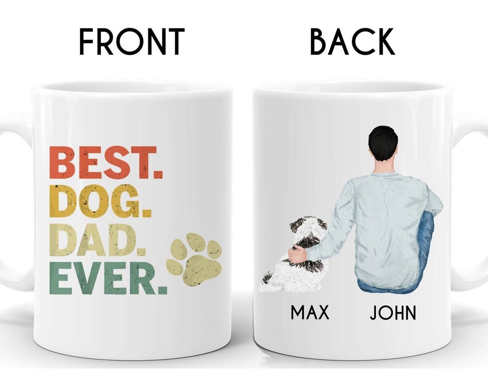 Personalized Havanese Mug Havanese Dad Mug Havanese Lover Mug Havanese Dad Gift