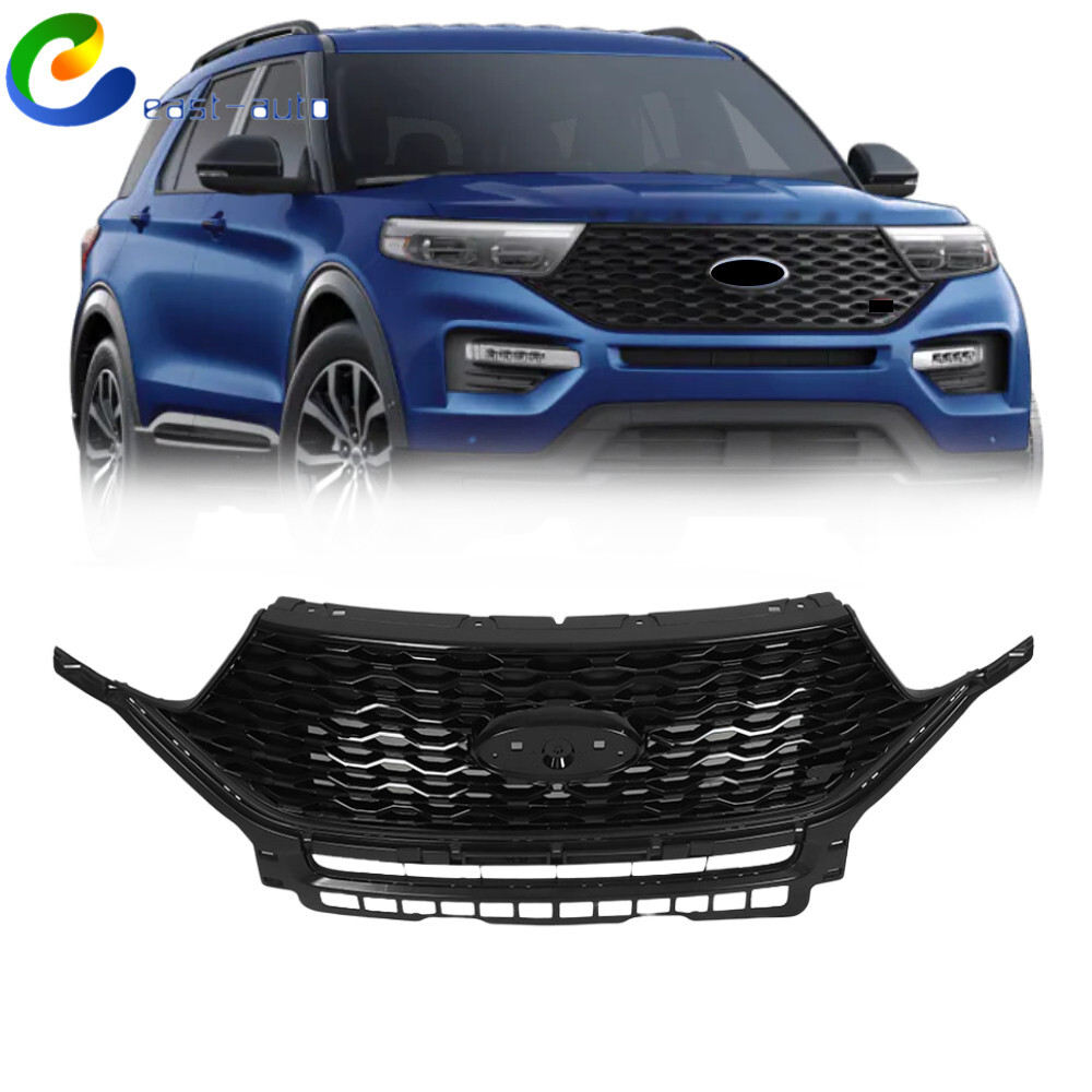 2020-2021 Ford Explorer ST Black Front Radiator Grille Assembly LB5B-8200