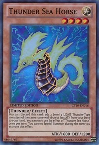 Thunder Sea Horse 1x Limited NM Eng YGO 2013 Collector Tin