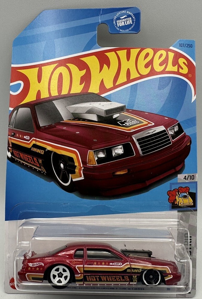Hot Wheels ‘86 Ford Thunderbird Pro Stock 1:64 Scale HW Drag Strip Mattel  New