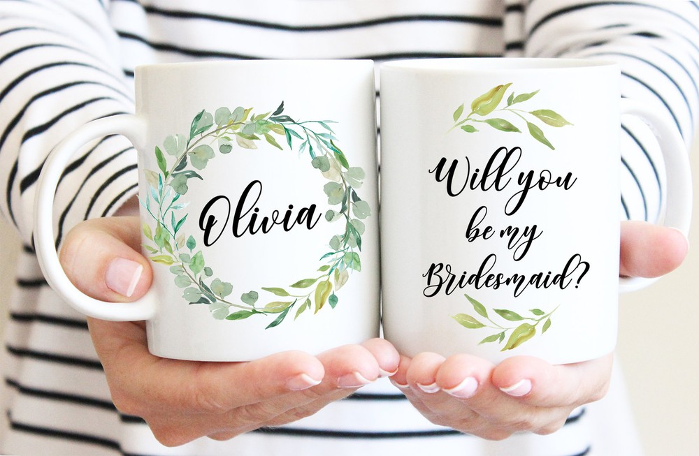 Personalized Bridesmaid Proposal Mug Bridesmaid Proposal Gift Bridesmaid