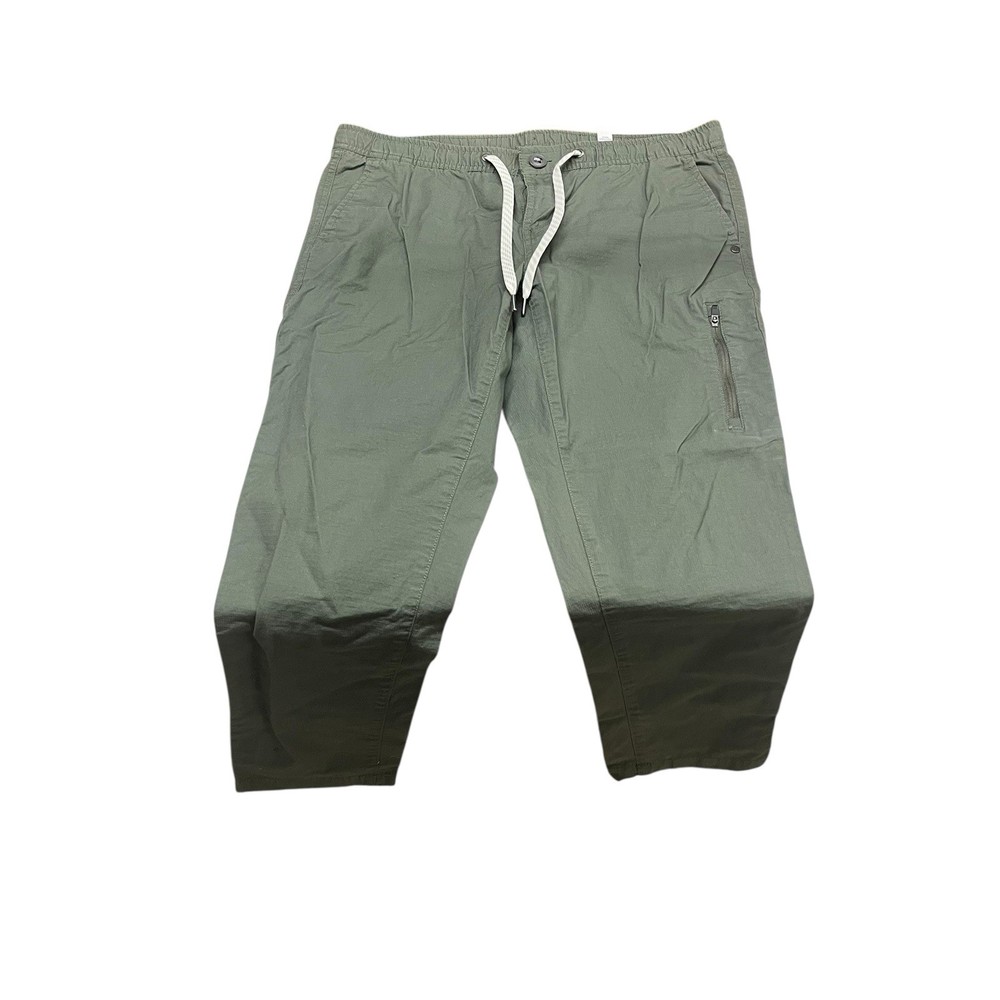 VUORI PERFORMANCE PANTS SWEATPANTS  THE RISE THE SHINE ARMY GREEN LARGE