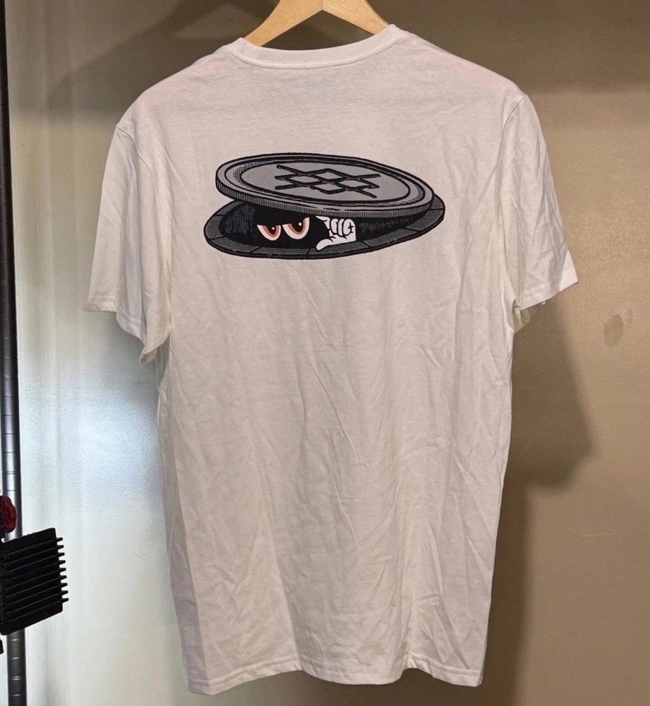 Stance Neighbourly Graphic Tee Men’s Size Medium Shirt White NWT