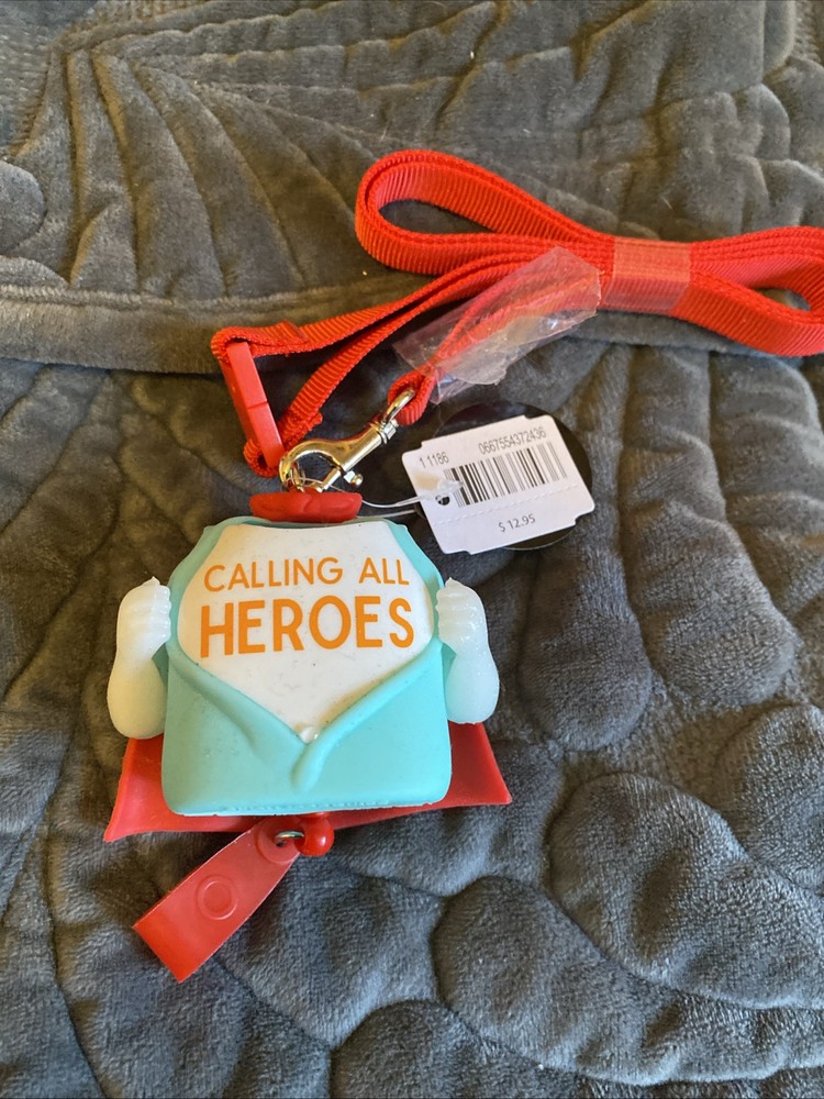 Calling All Heroes Pocketbac Holder And Lanyard