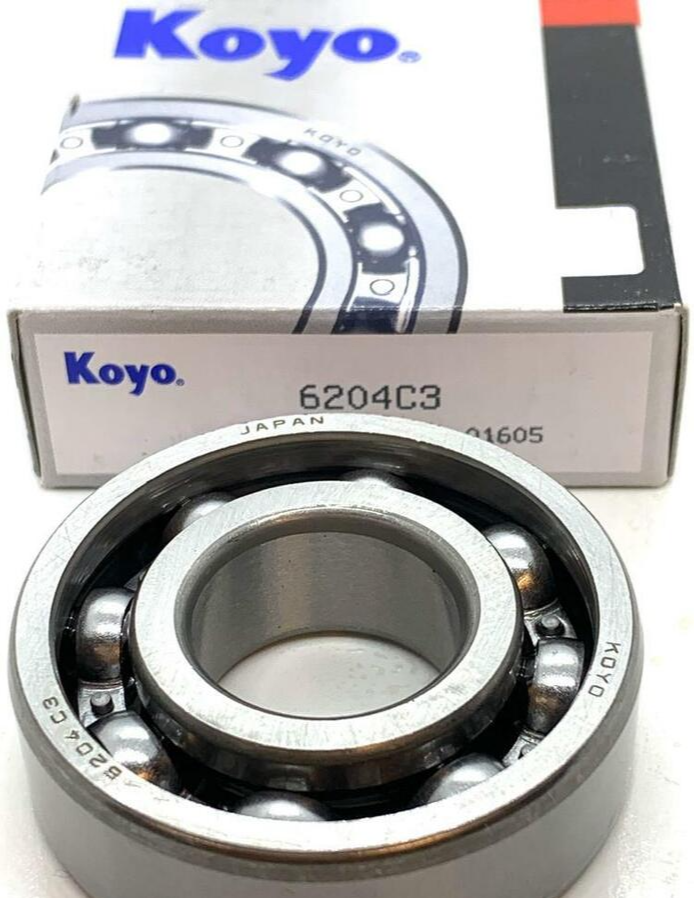 NEW  6204 C3 KOYO JAPAN Deep Groove Bearing 20x47x14mm 93306-40401