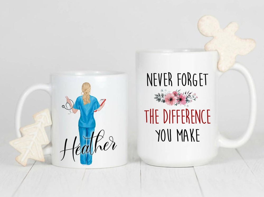 Personalized Nurse Graduation Coffee Mug Custom Nurse Mug Nurse Appreciation Mug