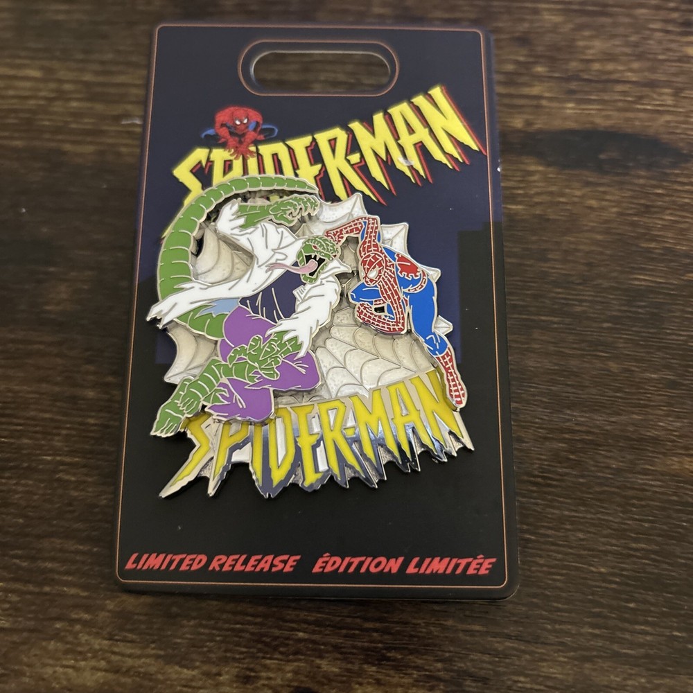 Disney Parks Marvel Studios Comic Animated Spider-Man Lizard Doctor Connors Pin
