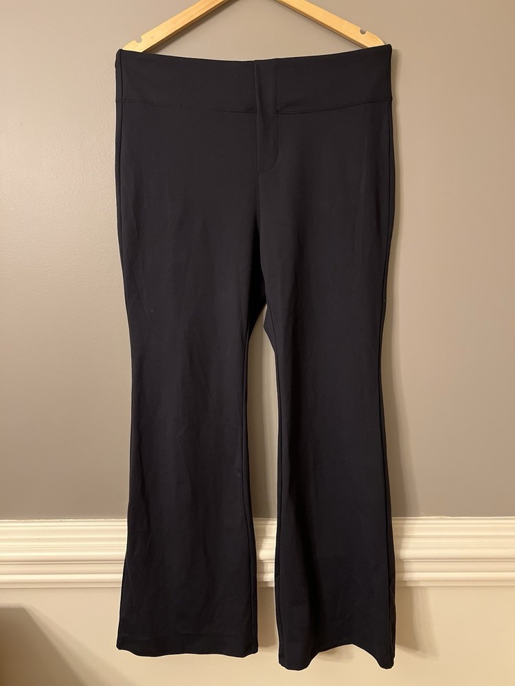 Halara Womens Black High-Waisted Flare Yoga Pants Stretchy Athleisure XL NWT Casual Comfort