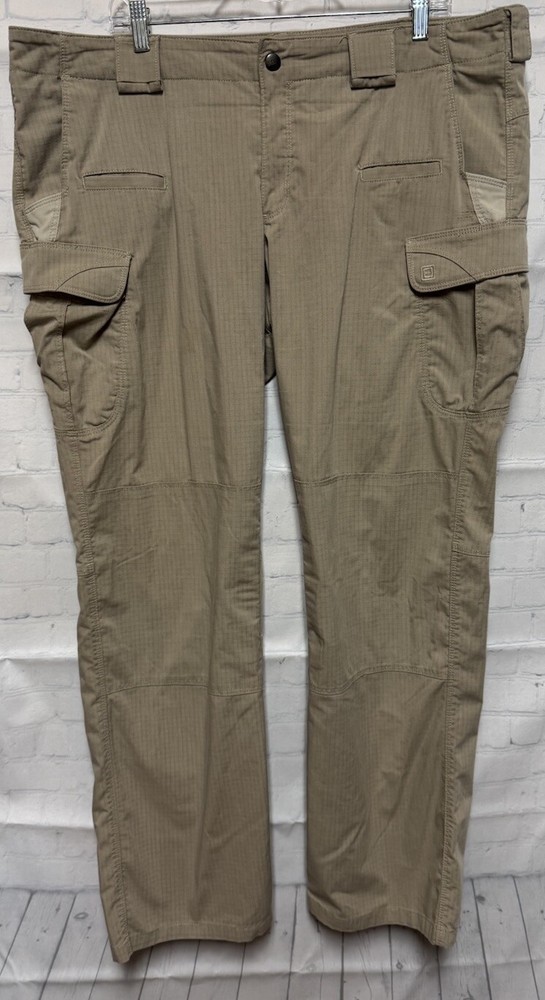 511 Tactical Pants Mens Size 40x32 Biege Cargo Utility Pockets Stryke