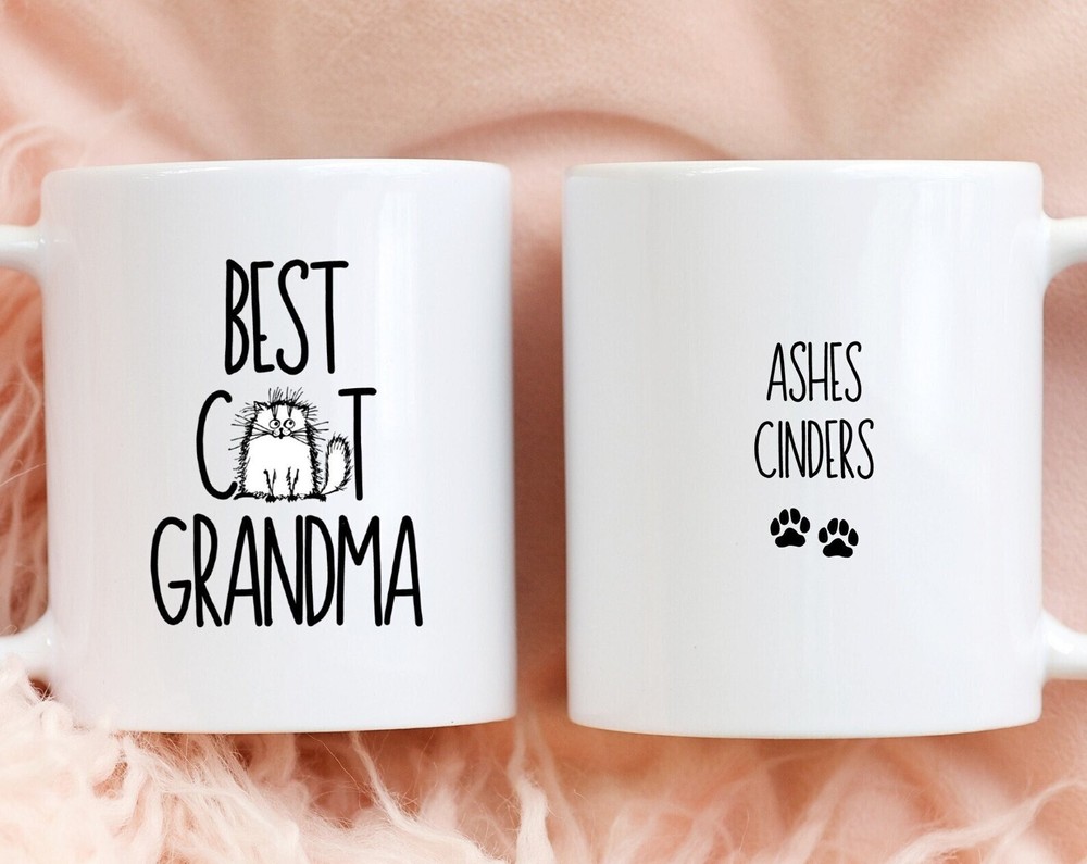 Cat Grandma Best Cat Grandma Mug Cat Grandma Gifts Personalized Gift For Cat