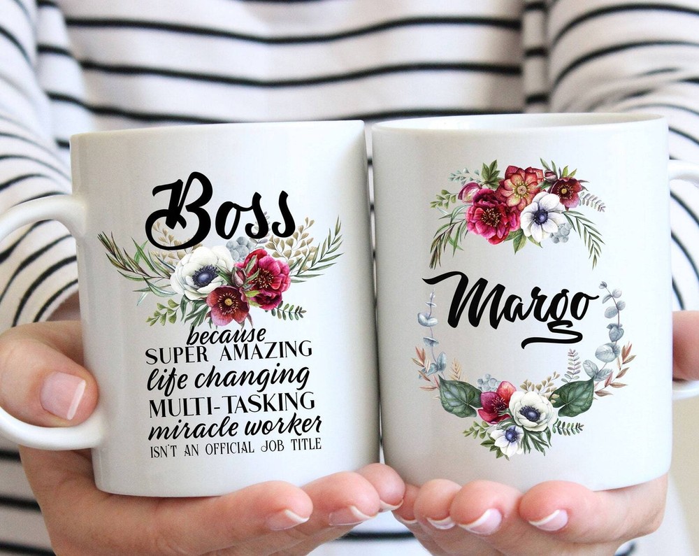 Personalized Boss Gift For Women L Girl Boss Boss Lady L Retirement Thank You