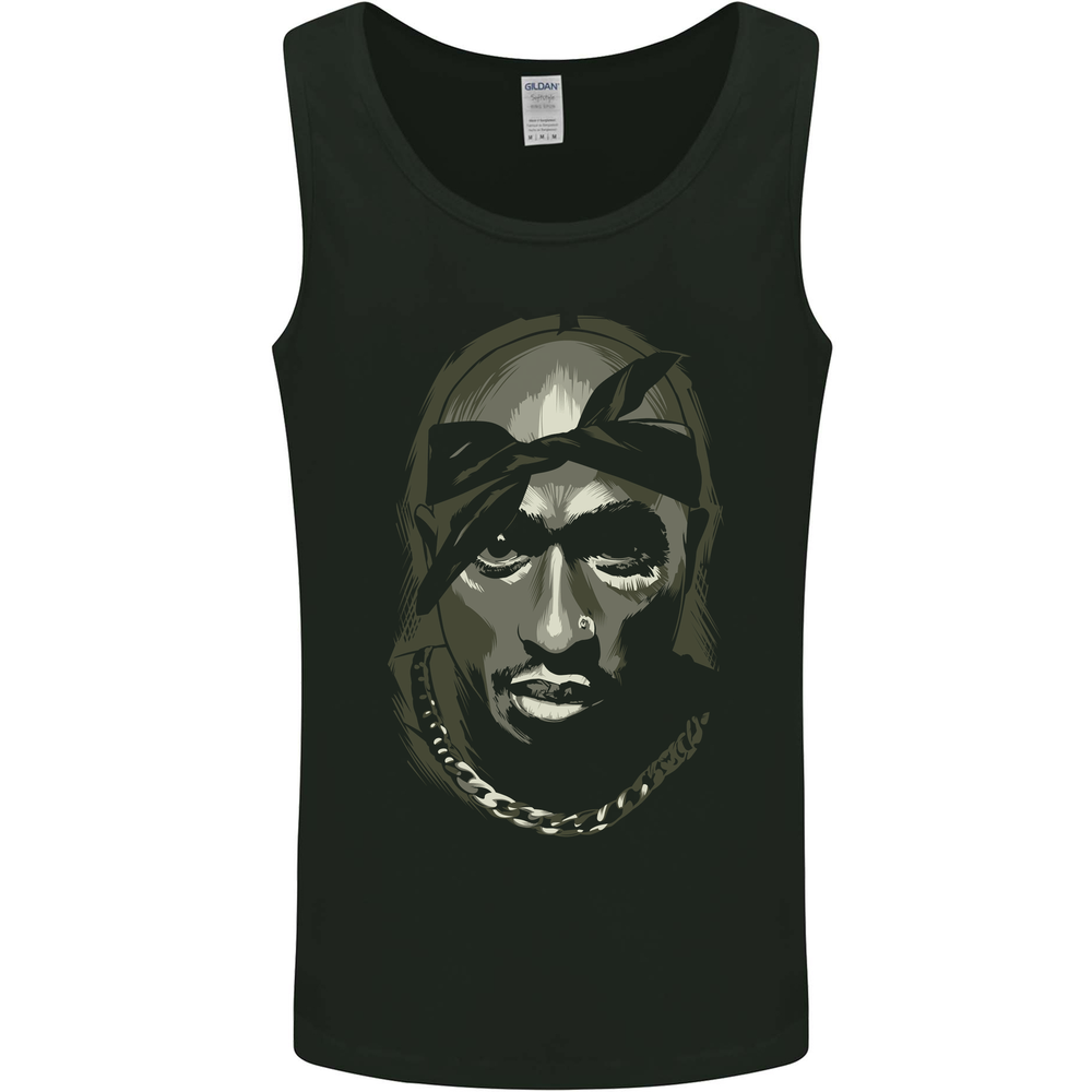 Hip Hop Rap Music Rapper Mens Vest Tank Top