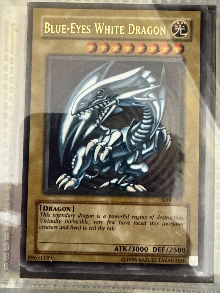 Blue-Eyes White Dragon SDK-001 Kaiba Starter Deck Unlimited Edition
