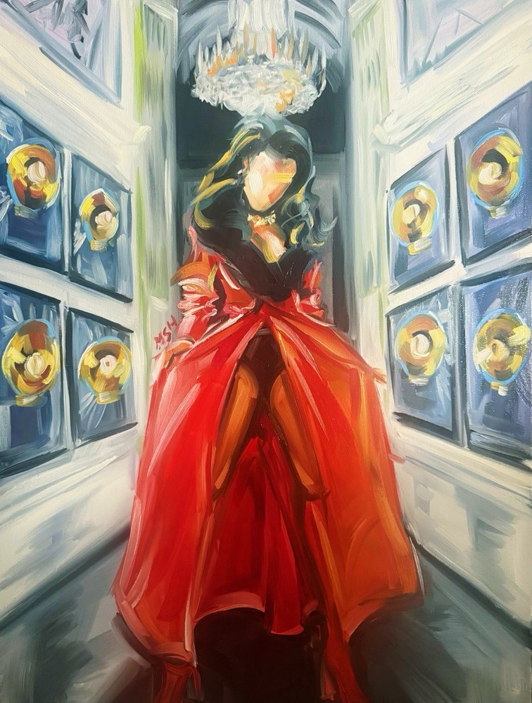 Gangsta Boo Enquiring Minds 1998 Painting