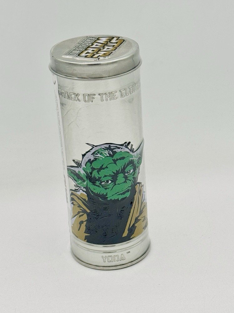 Star Wars Episode II Attack of the Clones Yoda Collectible Tin Sealed Burger King Promo