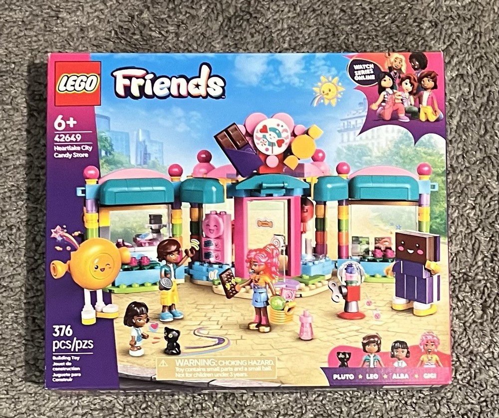 LEGO FRIENDS: Heartlake City Candy Store (42649) Building Toy Fast Ship