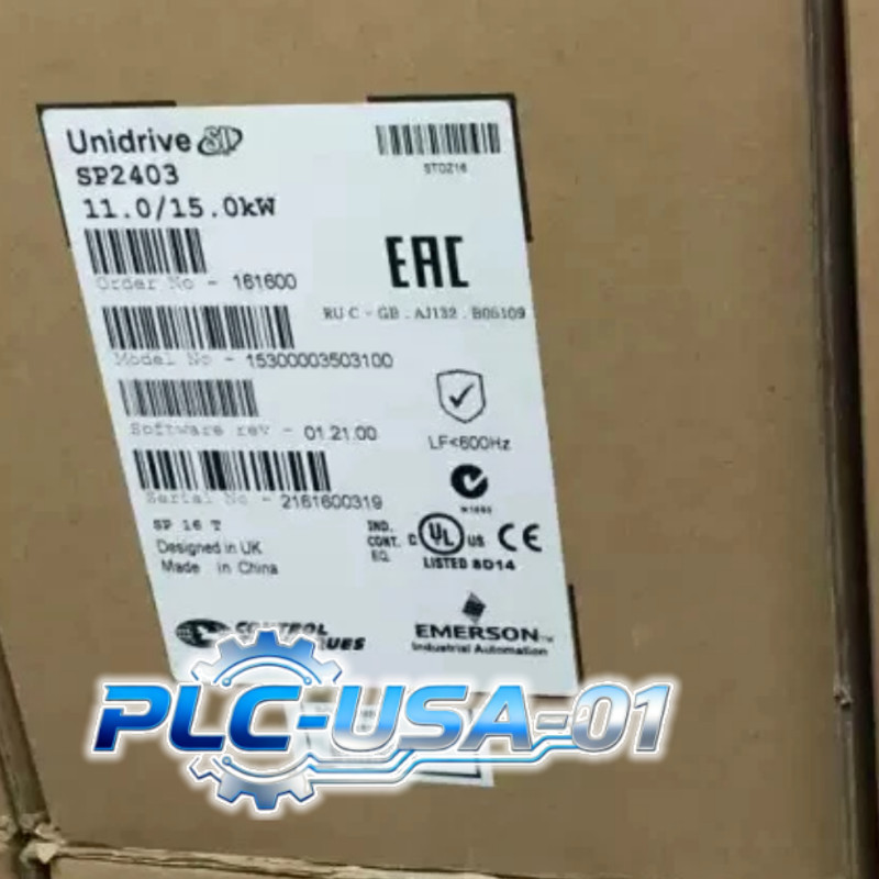 1PCS New Emerson SP2403 SP2403 Control Techniques Converter Fast shipment