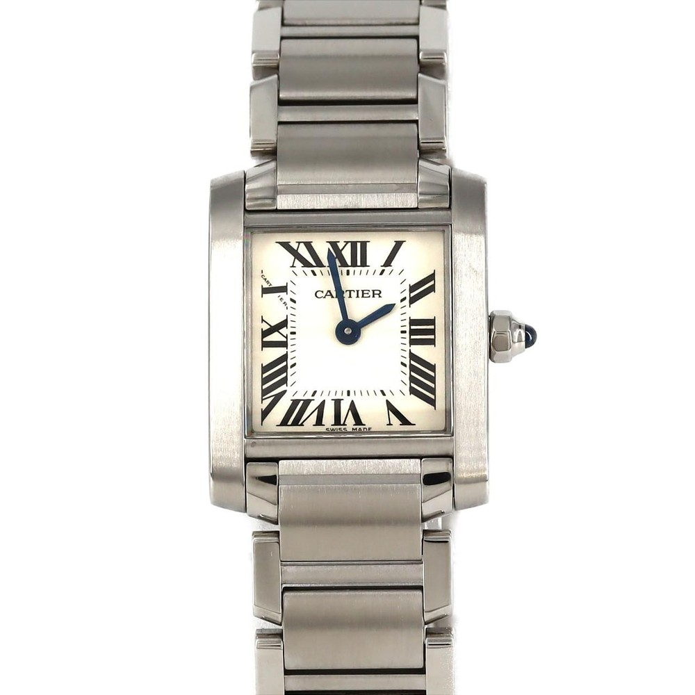 Authentic Cartier Tank Francaise Quartz Watch W51008Q3