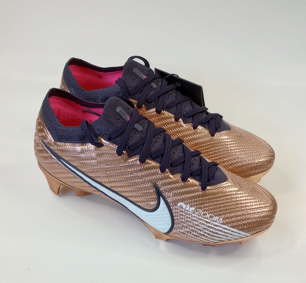 Nike Men's Zoom Mercurial Vapor 15 Elite FG Metallic Copper Size 4.5 DR5934-810