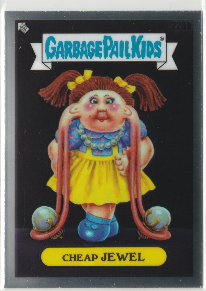 Affordable GPK 2023 Chrome Series 6 Jewel #226b Card