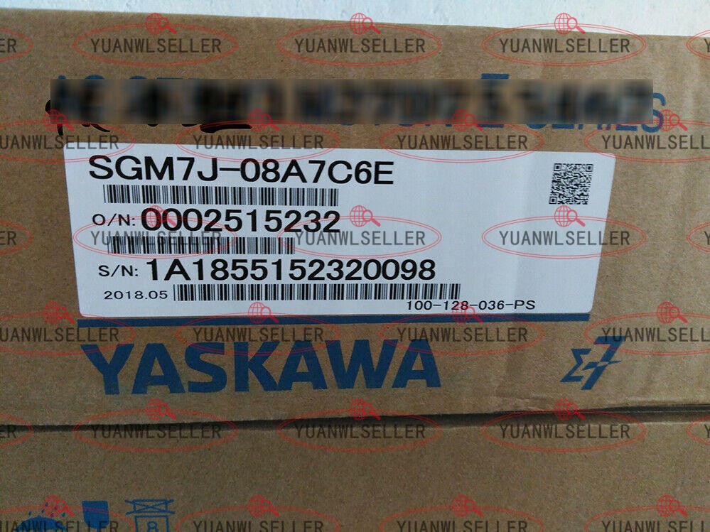 1PCS NEW Yaskawa SGM7J-08A7C6E SGM7J08A7C6E AC Servo Motor