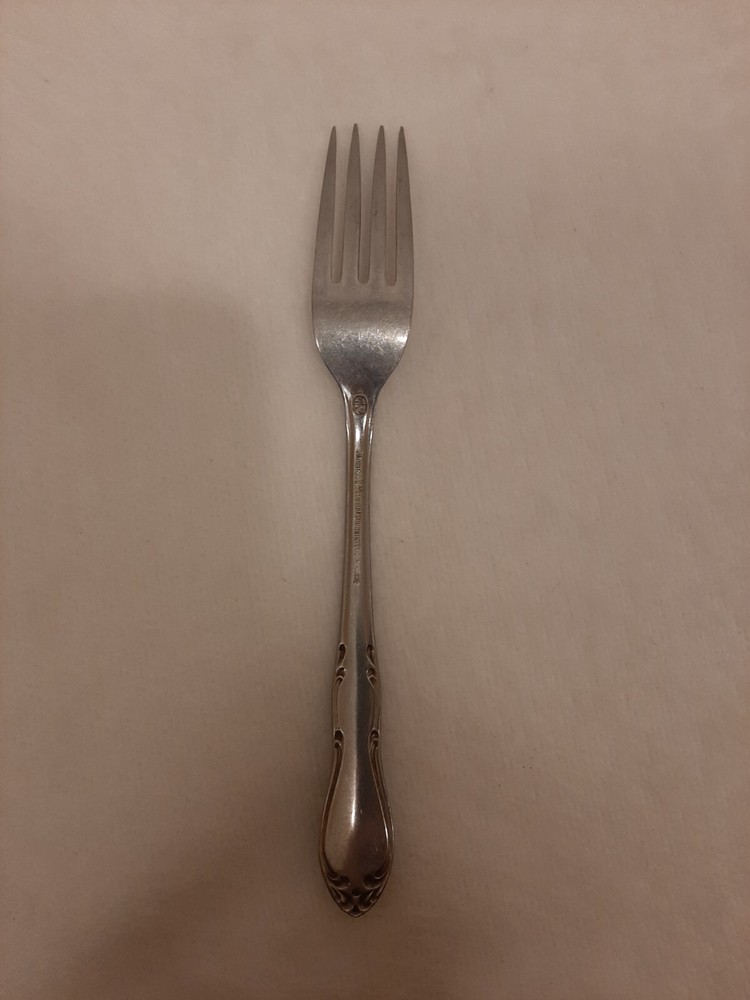 Oneida Simeon L George H Rogers Dinner Fork Stainless Homestead Vintage